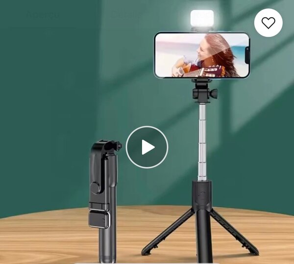 Canne à selfie 70 cm