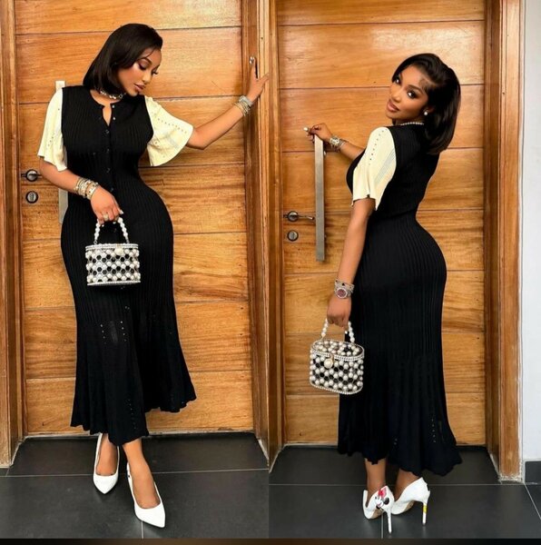 Très Bell robe de qualité 2 couleurs S M L XL 2xl