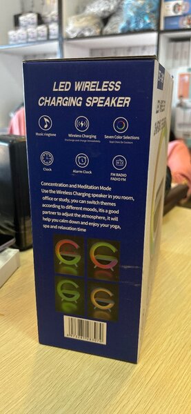 LED WIRELESS CHARGING SPEAKER