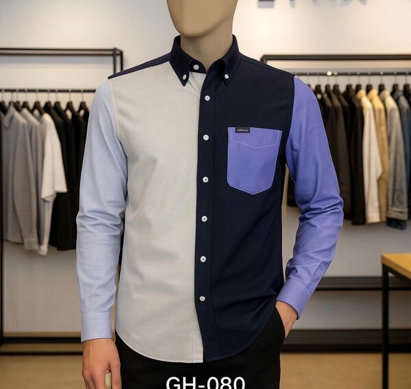 Chemise multicolore tendance