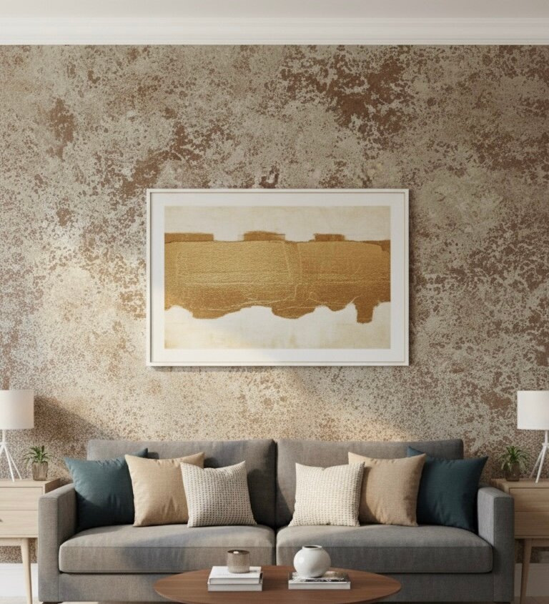 Papier Peint Texturé Élégant