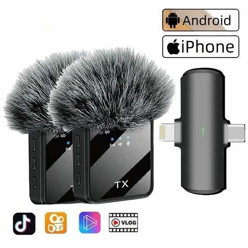 Microphone sans fil iPhone/Android