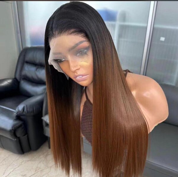 Perruque lace front lisse