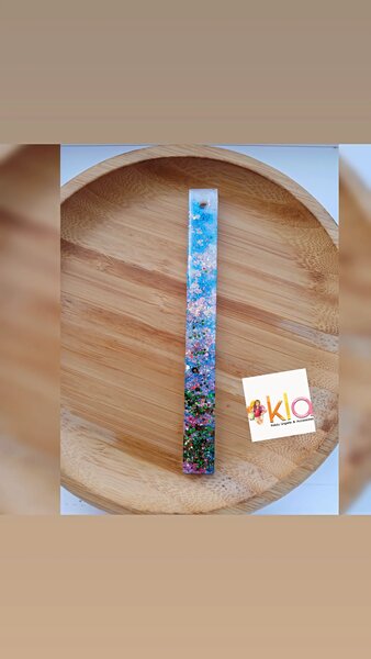 Marque page en resine