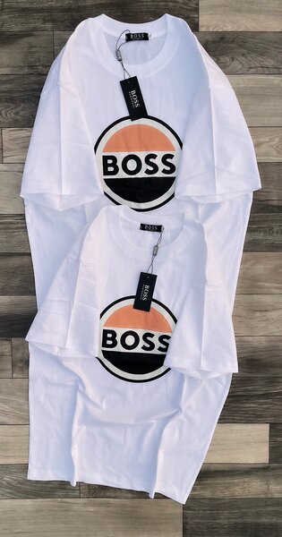 T-shirt bébé parent BOSS