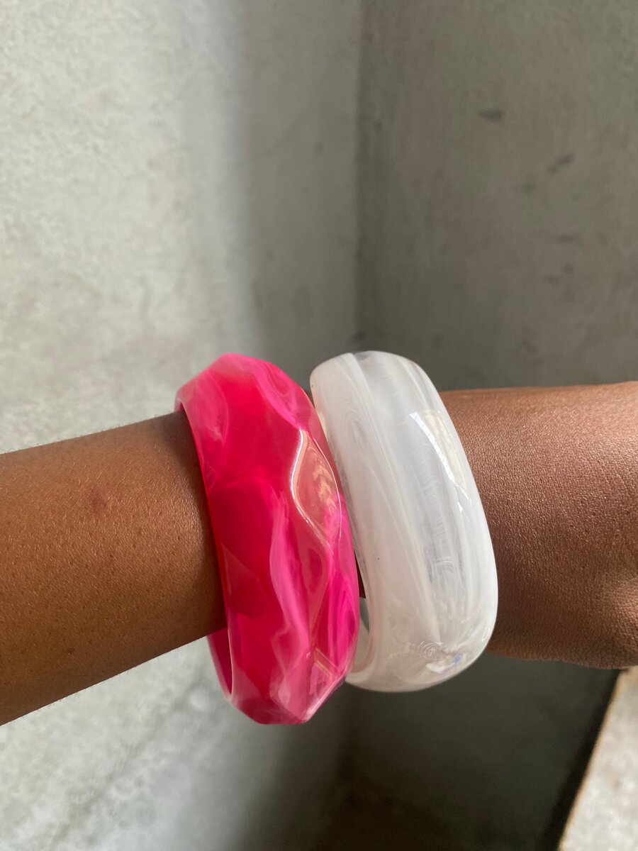 Bracelets en Résine Colorés