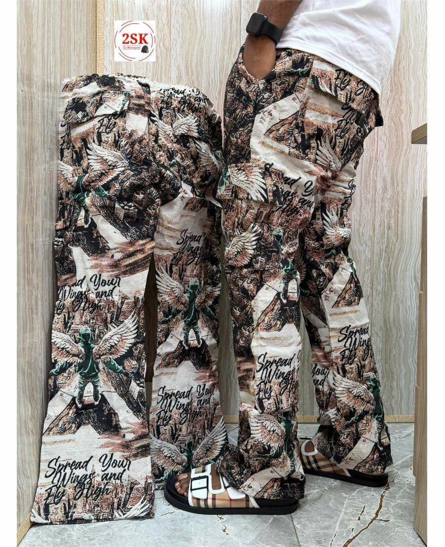 Jeans artistiques homme