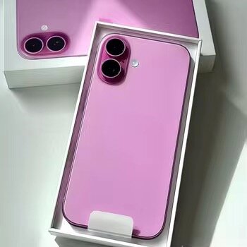 Smartphone élégant rose