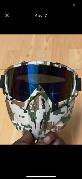 Masque de Motocross Stylé