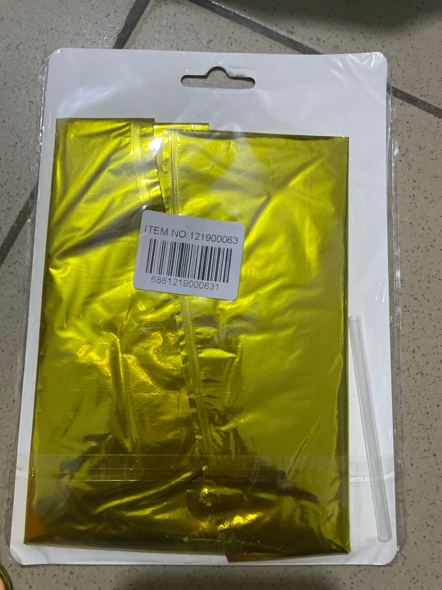 Ballon en aluminium chiffre 9