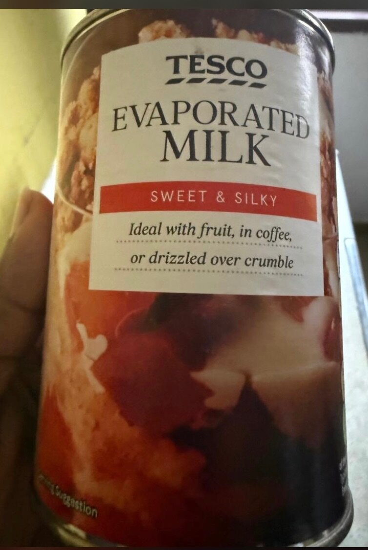 Tesco   Evaporated Milk