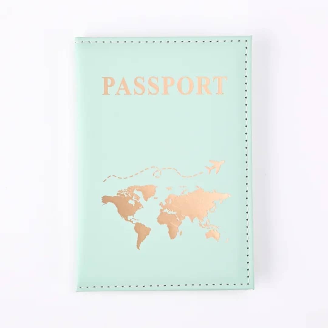 Étui Passeport Carte Monde