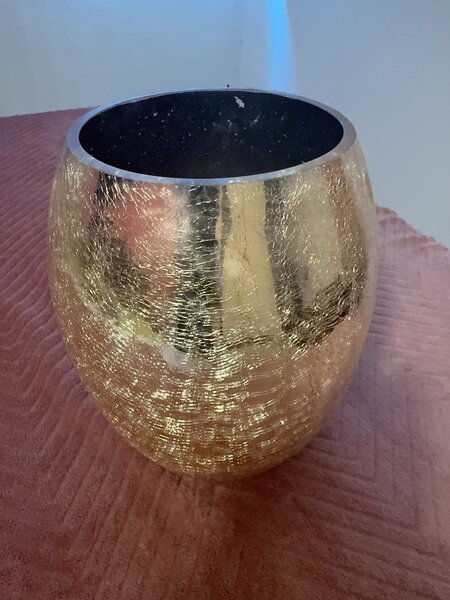 Elegant Gold Decorative Vase
