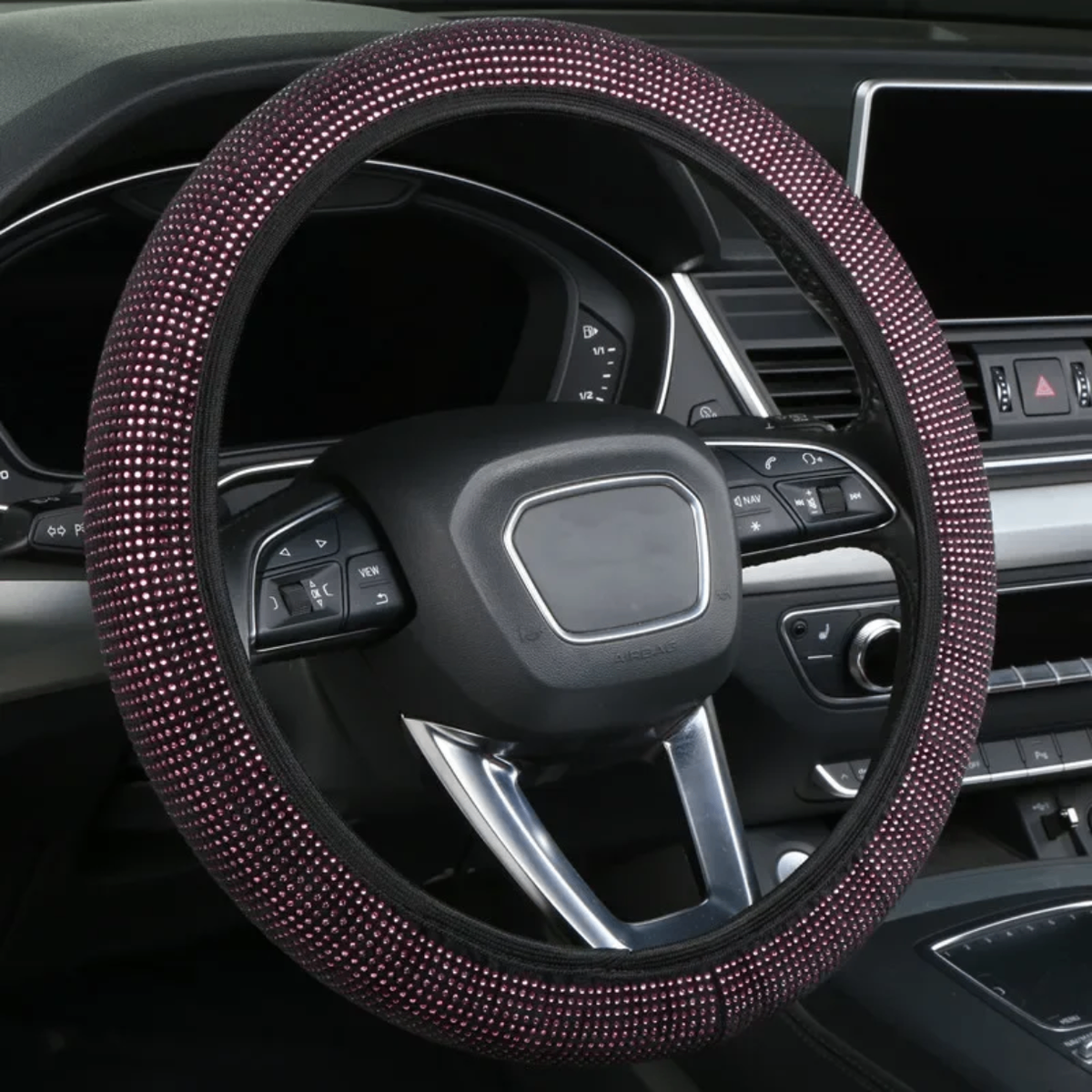 Housse Volant Diamantée Élégante