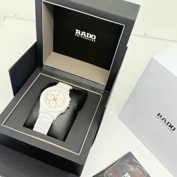 Montre Rado Chronographe Blanc