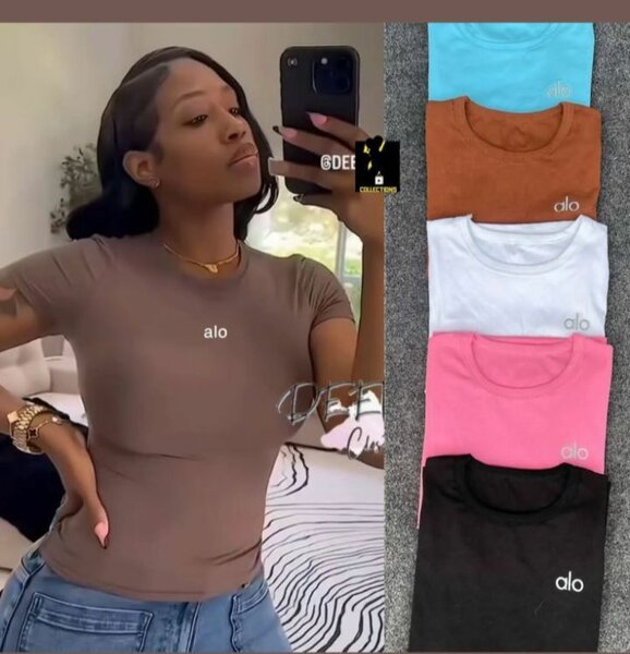 T-shirt ajusté Alo femme