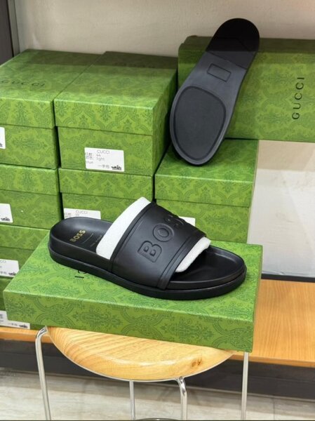 Sandales à double bride noires