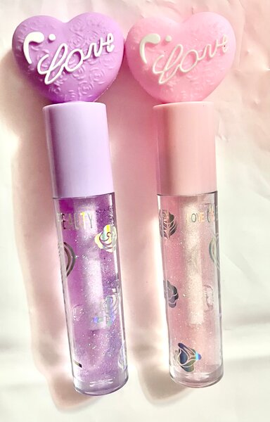 Gloss à lèvres scintillant