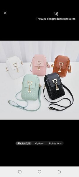 Sac bandoulière tendance