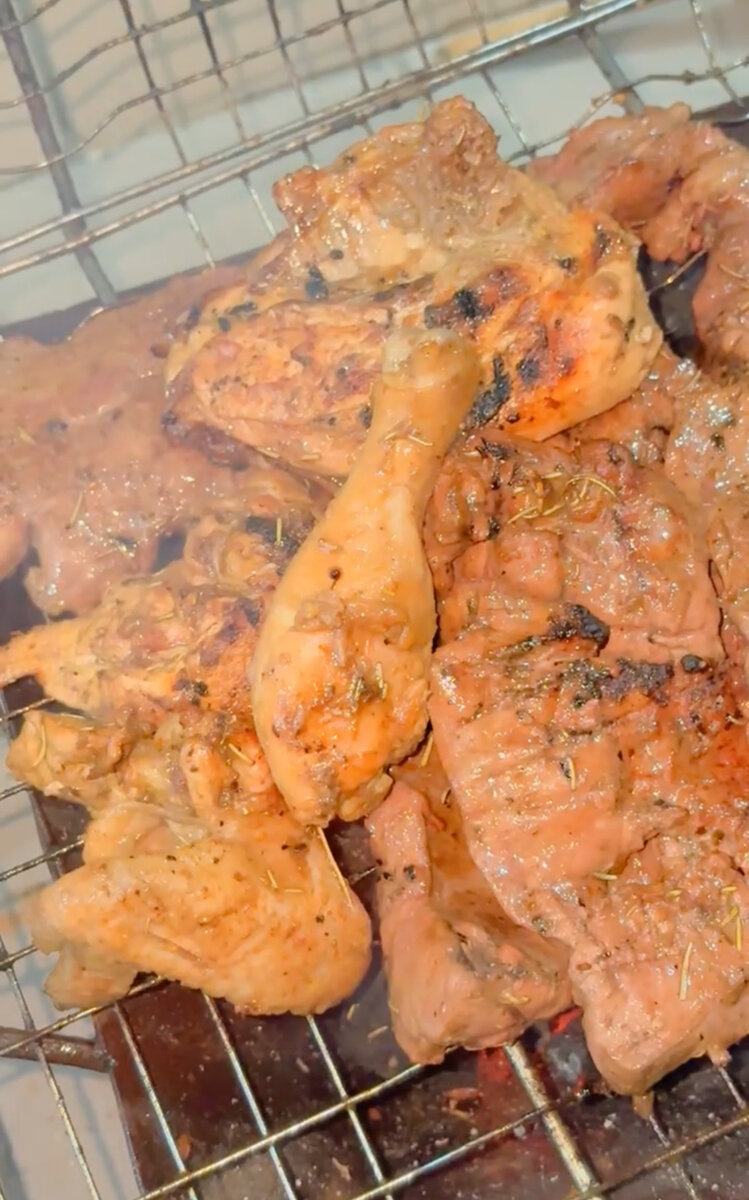 Grill pour Barbecue en Acier