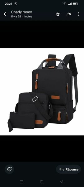 Ensemble sacs à dos multifonction