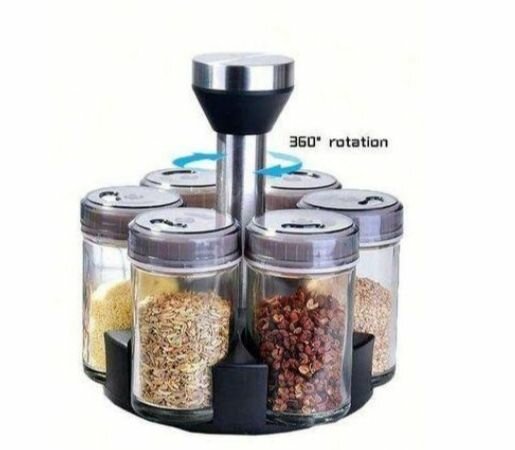 Carrousel à Épices Rotatif