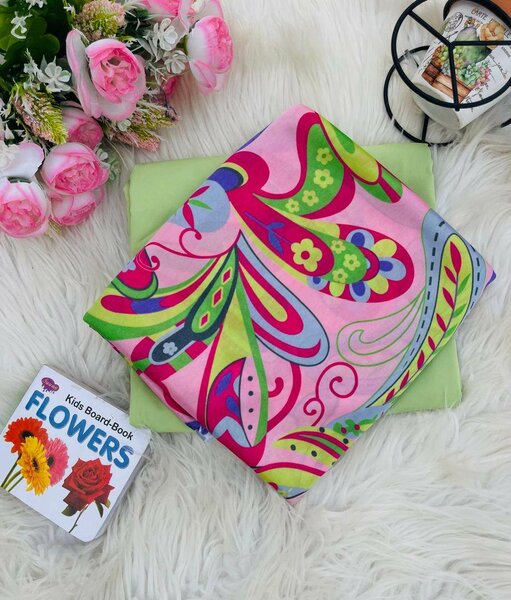 Plain and pattern fabric