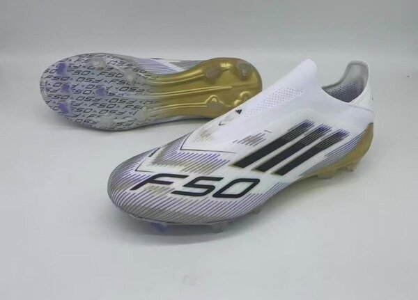 Chaussures de football F50 Blanches