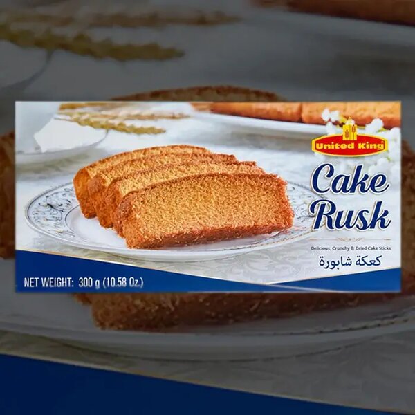 UNITED KING STANDARDS CAKE RUSK 300gm