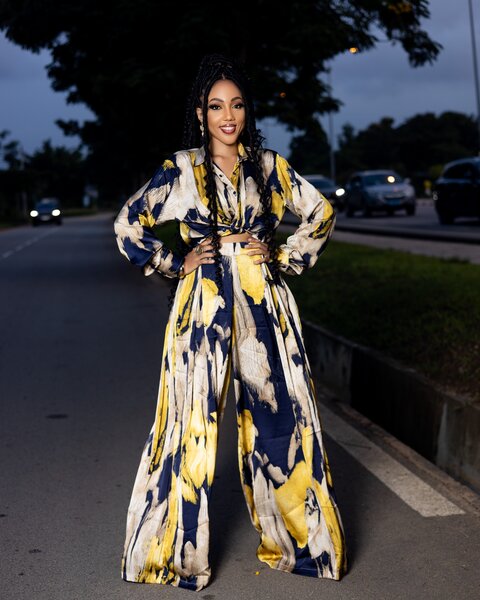 Ensemble chic femme à motifs