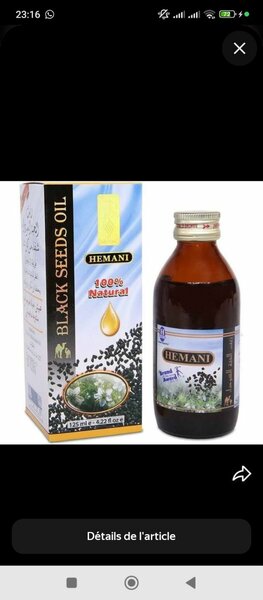 Huile black seed
