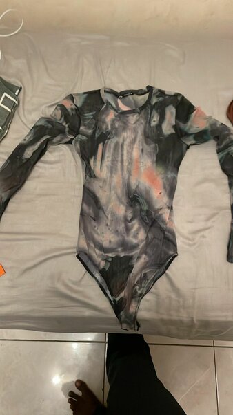 Body imprimé tendance femme