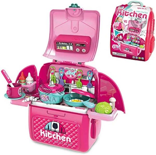 Ensemble de cuisine 2 en 1 pour enfants, jeu de simulation