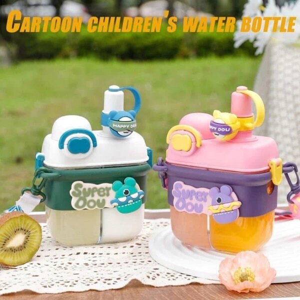 Gourde enfant 2 compartiments