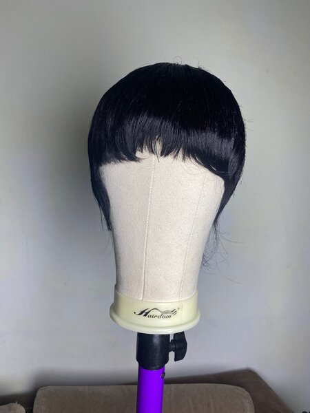Pixie cut wig