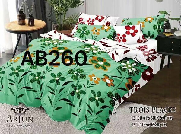 2 Draps 3 places & 2 taies