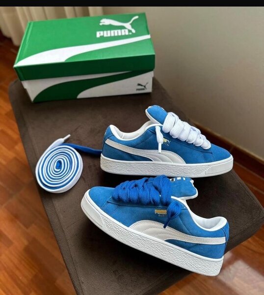 Baskets Puma Suede Bleu