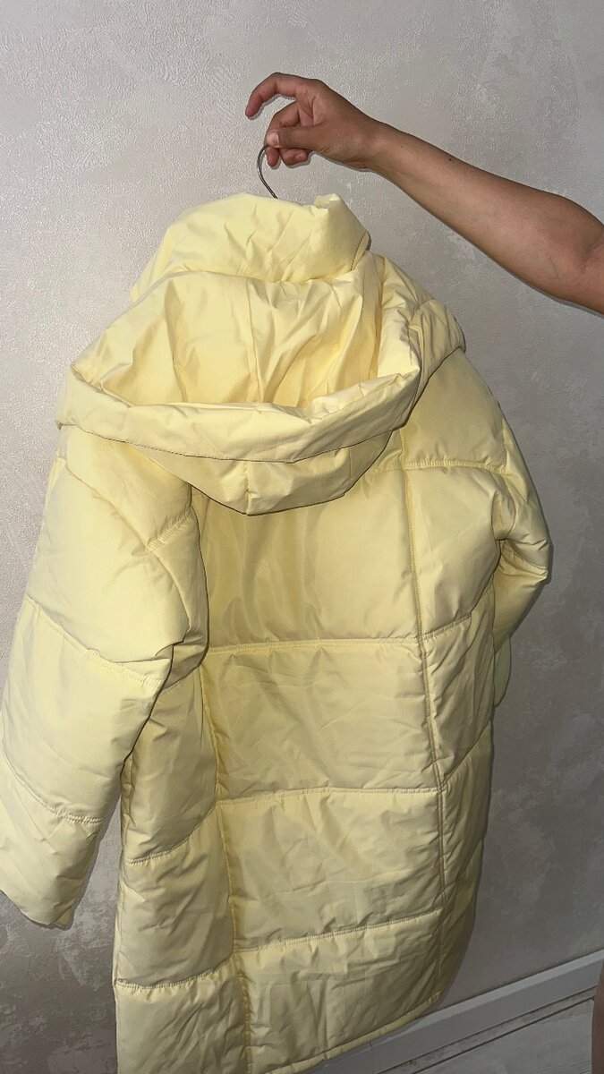 Куртка, сливочно-желтого цвета