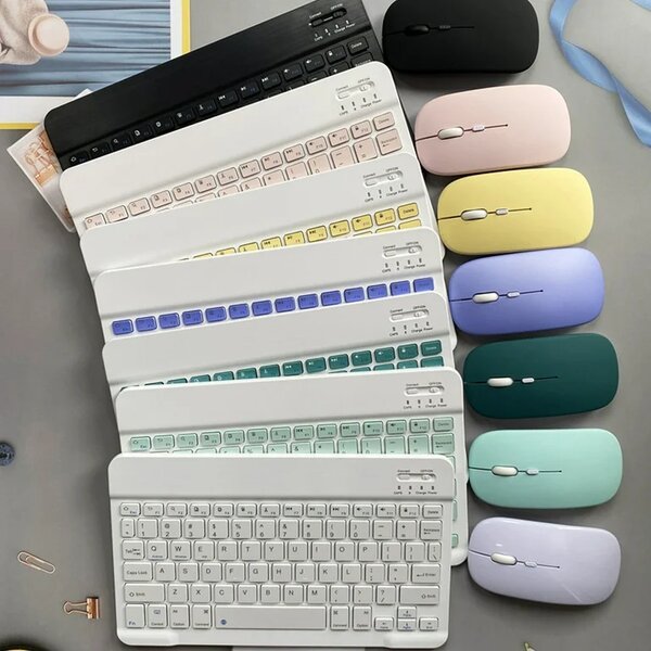 Rechargeable Bluetooth Keyboard And Mouse