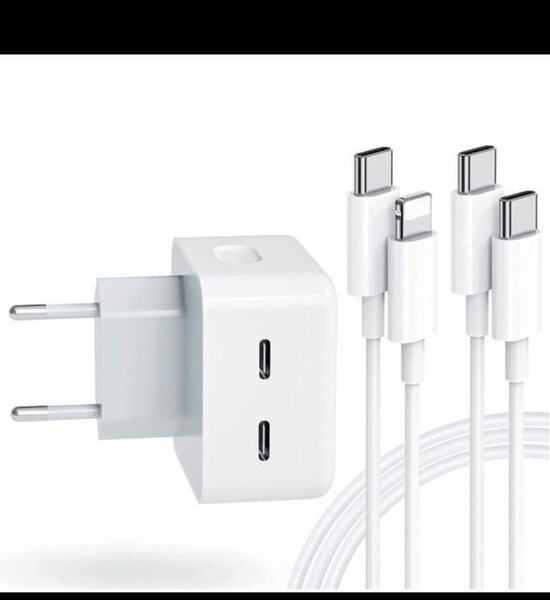 Chargeur Rapide USB-C Double