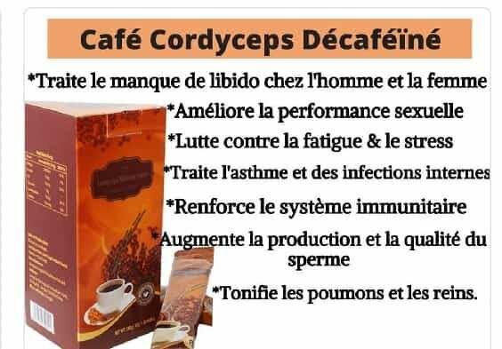 Café Cordyceps Décaféiné