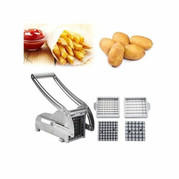 Coupe-frites en acier inoxydable