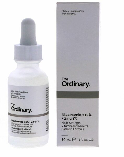 Ordinary niacinamide 10% + zinc 1%