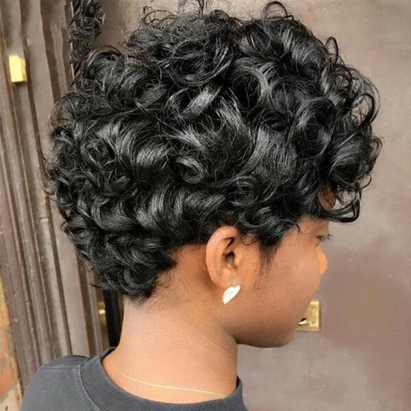 Short Curly Wig