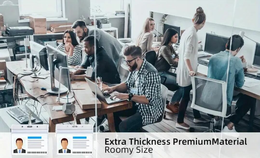 Badge Porte-carte avec Lanyard