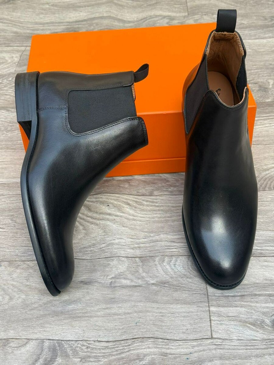 Bottines en cuir élégantes