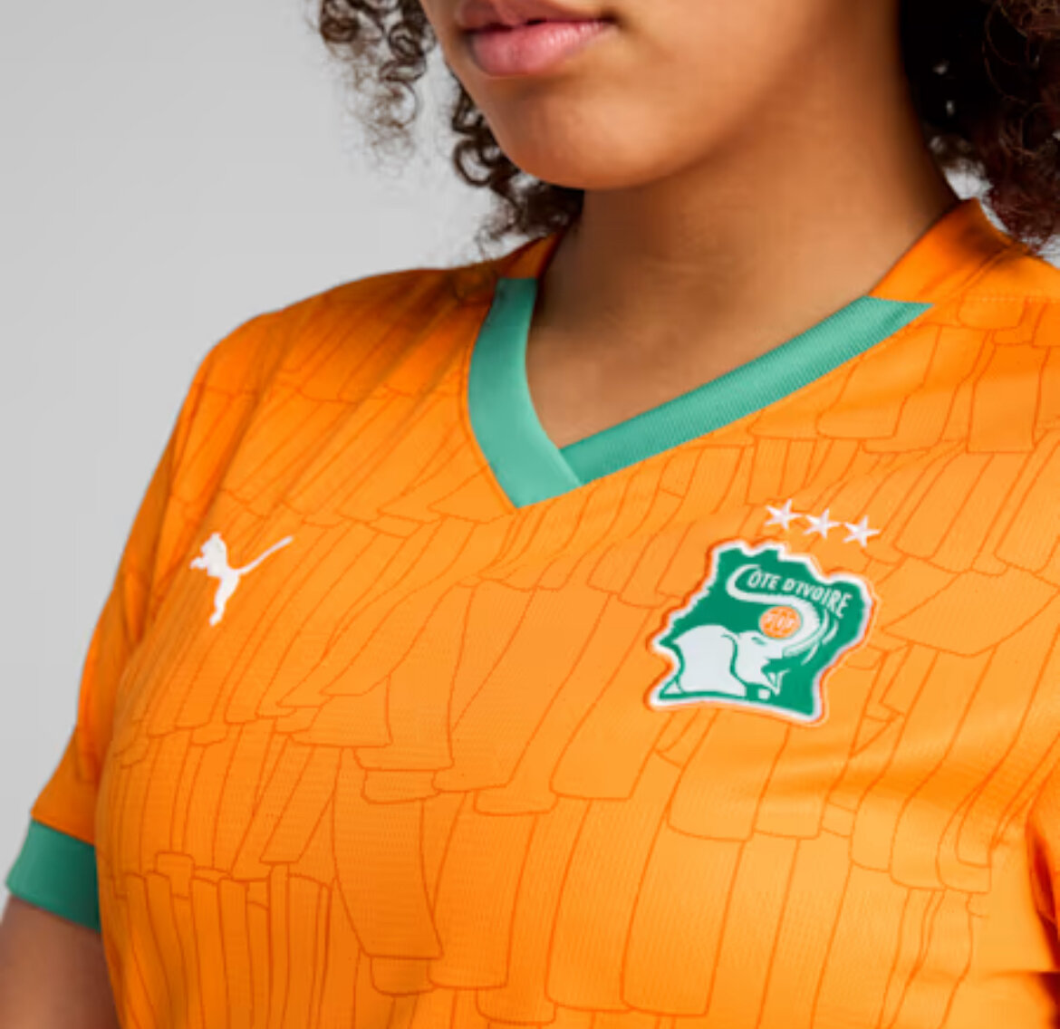 Maillot de Côte d'Ivoire Orang