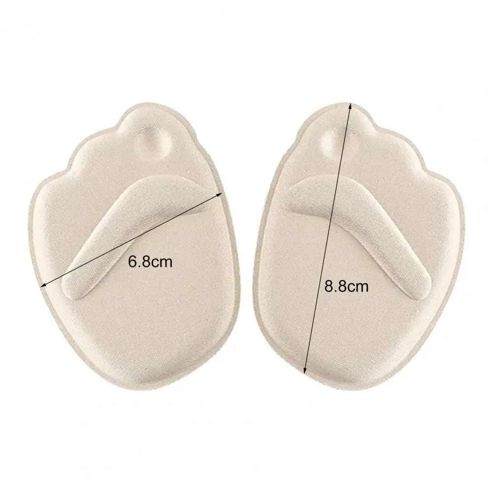 Non-Slip Floral Forefoot Pads for High Heels