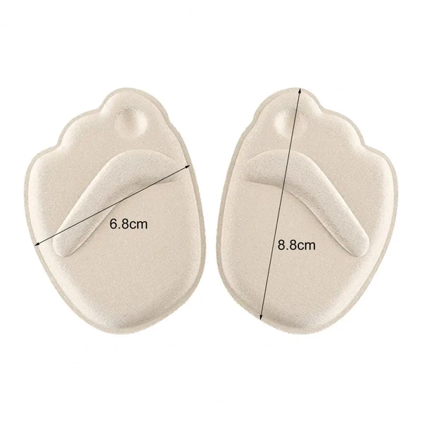 Non-Slip Floral Forefoot Pads for High Heels