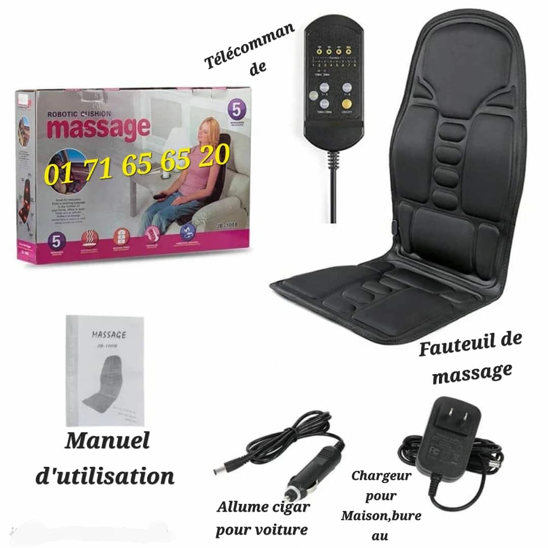 Coussin de massage voiture